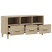 Mueble para TV madera contrachapada color roble 102x36x50 cm