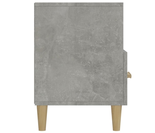 Mueble de TV madera de ingeniería gris hormigón 102x36x50 cm