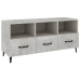 Mueble de TV madera contrachapada gris hormigón 102x35x50 cm