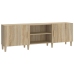 Mueble para TV madera contrachapada roble sonoma 150x30x50 cm