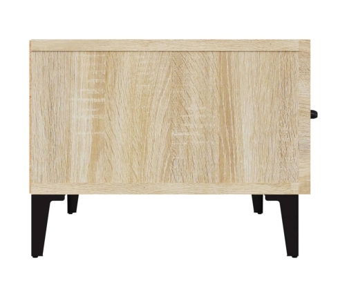 Mueble de TV madera contrachapada roble Sonoma 150x34,5x30 cm