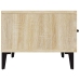 Mueble de TV madera contrachapada roble Sonoma 150x34,5x30 cm