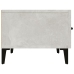 Mueble de TV madera contrachapada gris hormigón 150x34,5x30 cm