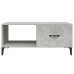 Mesa de centro madera contrachapada gris hormigón 90x50x40 cm