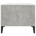 Mesa de centro madera contrachapada gris hormigón 90x50x40 cm