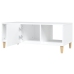 Mesa de centro madera contrachapada blanco 102x50x40 cm