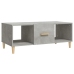 Mesa de centro madera contrachapada gris hormigón 102x50x40 cm