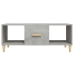 Mesa de centro madera contrachapada gris hormigón 102x50x40 cm