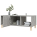 Mesa de centro madera contrachapada gris hormigón 102x50x40 cm