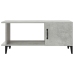 Mesa de centro madera contrachapada gris hormigón 90x50x40 cm