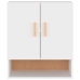 Armario de pared madera contrachapada blanco 60x31x70 cm