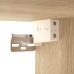 Armario de pared madera contrachapada roble sonoma 60x31x70 cm