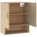 Armario de pared madera contrachapada roble sonoma 60x31x70 cm