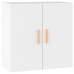 Armario de pared madera contrachapada blanco 37x37x37 cm