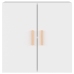 Armario de pared madera contrachapada blanco 37x37x37 cm