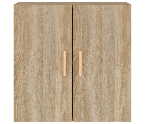 Armario de pared madera contrachapada roble sonoma 60x30x60 cm