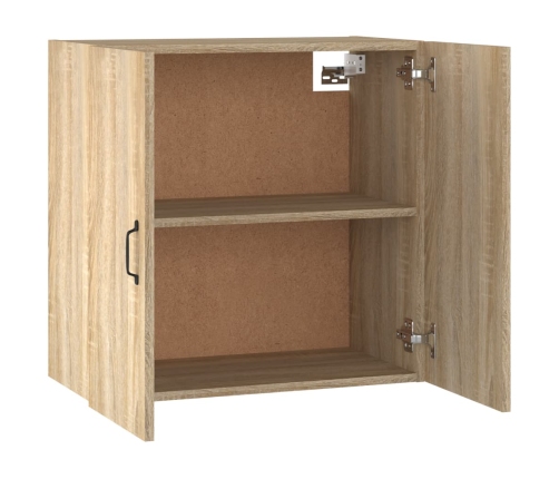 Armario de pared madera contrachapada roble Sonoma 60x31x60 cm