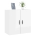 Armario pared madera contrachapada blanco brillo 60x31x60 cm