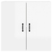 Armario pared madera contrachapada blanco brillo 60x31x60 cm