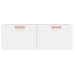 Armario de pared madera contrachapada blanco 100x36,5x35 cm