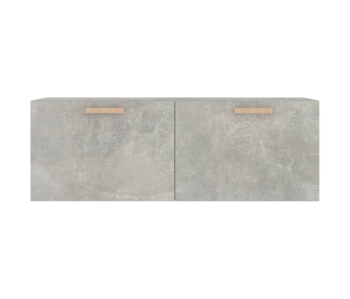 Armario pared madera contrachapada gris hormigón 100x36,5x35 cm