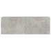 Armario pared madera contrachapada gris hormigón 100x36,5x35 cm