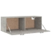 Armario pared madera contrachapada gris hormigón 100x36,5x35 cm