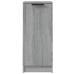 Aparadores 2 uds madera contrachapada gris Sonoma 30x30x70 cm