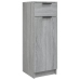 Armario de baño madera contrachapada gris Sonoma 32x34x90 cm