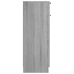 Armario de baño madera contrachapada gris Sonoma 32x34x90 cm