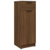 Armario de baño madera contrachapada marrón roble 32x34x90 cm