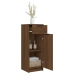 Armario de baño madera contrachapada marrón roble 32x34x90 cm