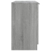 Armario de baño madera contrachapada gris Sonoma 64,5x33,5x59cm