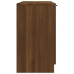 Armario baño madera contrachapada roble marrón 64,5x33,5x59 cm