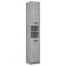 Armario de baño madera contrachapada gris Sonoma 32x34x188,5 cm