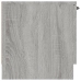 Mueble de TV madera contrachapada gris Sonoma 102x35x36,5 cm