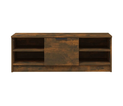 Mueble de TV madera contrachapada roble ahumado 102x35,5x36,5cm