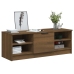 Mueble de TV madera contrachapada roble marrón 102x35,5x36,5 cm