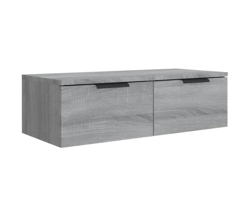 Armario de pared madera de ingeniería gris Sonoma 68x30x20 cm