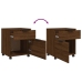 Archivador ruedas madera contrachapada roble Sonoma 45x38x54 cm