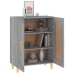 Aparador de madera contrachapada gris Sonoma 69,5x34x90 cm