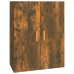 Armario colgante de pared roble ahumado 69,5x34x90 cm