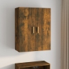 Armario colgante de pared roble ahumado 69,5x34x90 cm