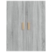 Armario de pared colgante gris Sonoma 69,5x34x90 cm