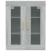 Armario de pared colgante gris Sonoma 69,5x34x90 cm