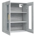 Armario de pared colgante gris Sonoma 69,5x34x90 cm