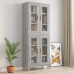 Armario de pared colgante gris Sonoma 69,5x34x90 cm