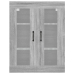 Armario de pared colgante gris Sonoma 69,5x34x90 cm