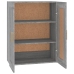 Armario de pared madera ingeniería gris Sonoma 69,5x32,5x90 cm