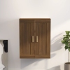 Armario de pared madera ingeniería roble marrón 69,5x32,5x90 cm